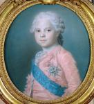 Portrait of Louis of France (1755-1824) Count of Provence and future King Louis XVIII (pastel)