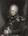 Admiral William Carnegie, engraved by Henry Cook, from 'National Portrait Gallery, volume III', published c.1835 (litho)