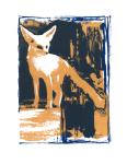 Little Desert Fox, 2015, (screen print)