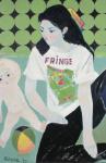 Fringe, 1990 (oil on board)