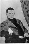 Lev Nikolaevich Tolstoy (1828-1910) as a student (b&w photo)