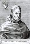 Portrait of Pope Pius IV, 1559 (engraving)