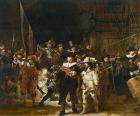 The Nightwatch (colour litho)