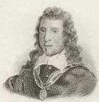 Sir John Denham, from 'Crabb's Historical Dictionary', published 1825 (litho)