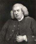 Portrait of Dr. Samuel Johnson (1709-84) (engraving)