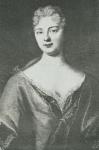 Louise-Eleanore de la Tour du Pil (1700-62), Baronne de Warens (engraving)