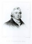 Portrait of Samuel Taylor Coleridge (1772-1834) engraved by Henry Meyer (1782-1847) (engraving) (b/w photo)