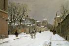 Winter Scene near Les Invalides, Paris