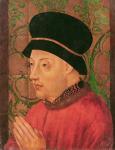 Portrait of King John I of Portugal (oil on canvas)