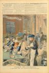 The Charity of the Students: The Soup Kitchen at Butte-aux-Cailles, from 'Le Petit Journal', 5th February 1894 (coloured engraving)