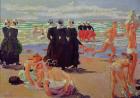 Bathing at the Pardon of Sainte-Anne-la-Palud, 1905 (oil on canvas)