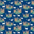 Billy Goat Gruff, 2015, (Illustrative repeat pattern)
