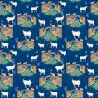 Billy Goat Gruff, 2015, (Illustrative repeat pattern)