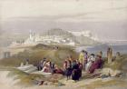 Jaffa, ancient Joppa, April 16th 1839, plate 61 from Volume II of 'The Holy Land', engraved by Louis Haghe (1806-85) pub. 1843 (litho)