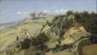 Volterra, 1834 (oil on canvas)