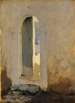 Open Doorway, Morocco, 1879-80 (oil on wood)