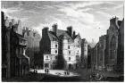 Old Tolbooth, Edinburgh, engraved by Edward Finden (engraving)