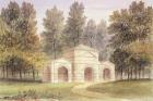 The Pavilion in Kensington Gardens, 1828 (w/c on paper)