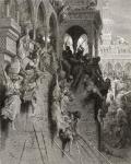 Massacre of Antioch, illustration from 'Bibliotheque des Croisades' by J-F. Michaud, 1877 (litho)