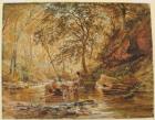 Cadzow Burn, 1856 (w/c on paper)