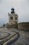 View of battlements and lighthouse (photo)