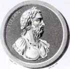 Portrait of Didius Julianus, from 'The History of the Decline and Fall of the Roman Empire' Vol 7 Page 137. by Edward Gibbon, 1808 (litho) (b/w photo)