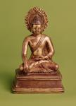 Seated Buddha (gilt bronze)