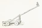 Ducking stool used in the 15th century, from 'The National and Domestic History of England' by William Hickman Smith Aubrey (1858-1916) published London, c.1890 (litho)