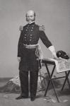 Portrait of Major General Ambrose Everett Burnside (1824-81) (litho)