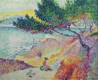 La Plage de Saint-Clair, 1906-07 (oil on canvas)