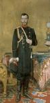 Portrait of Emperor Nicholas II (1868-1918) 1895 (oil on canvas)