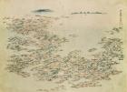 Aerial view of the Islands of Japan, c.1820 (w/c on paper)