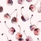 Cherries, 2016, (watercolour, digital media)