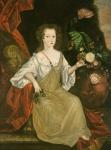 Young Woman with a Butterfly, c.1710 (oil on canvas)