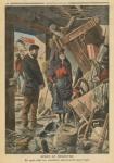 After the disaster, illustration from 'Le Petit Journal', supplement illustre, 13th February 1910 (colour litho)