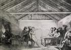 The Arrest of the Cato Street Conspirators on 23rd February, 1820 (etching)