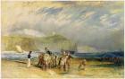 Folkestone Harbour and Coast to Devon, c.1830 (w/c and gouache on paper)