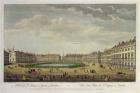 A View of St. James's Square, London, 1753 (hand coloured engraving)