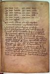 Ms 11.6.32 Charter issued to the clerics of Deer, by King David (1084-1183) from 'The Book of Deer' (vellum)