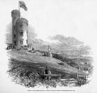 Opening of the Mathew and City of London Temperance Tower, at Mount Patrick, near Cork, 1846 (engraving)