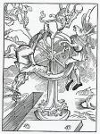 Of the ende of worldly honour and power and of folys that trust therein, illustration from Alexander Barclay's English translation of 'The Ship of Fools', from an edition published in 1874 (engraving)