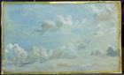 Study of Cumulus Clouds, 1822 (oil on paper laid down on panel)