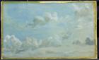 Study of Cumulus Clouds, 1822 (oil on paper laid down on panel)