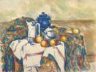 Still Life with Blue Pot, c.1900 (watercolour over graphite)