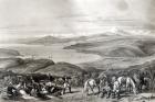 Distant View of the Aconcagua Volcano, from 'Historia de Chile' engraved by F. Lehnert (b/w photo)