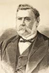 Antonio Rodrigues Sampaio, from 'La Ilustracion Espanola y Americana' of 1881 (litho)