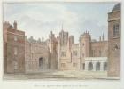View in the Kitchen Court of St. James's Palace (w/c on paper)