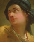 Study of the head of a youth