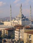 View of the Kocatepe Mosque (photo)