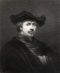 Rembrandt Harmens van Rijn (1606-69) from 'The Gallery of Portraits', published 1833 (engraving)
